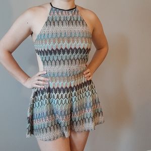 UO crochet romper